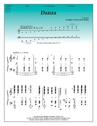 Danza Handbell sheet music cover Thumbnail